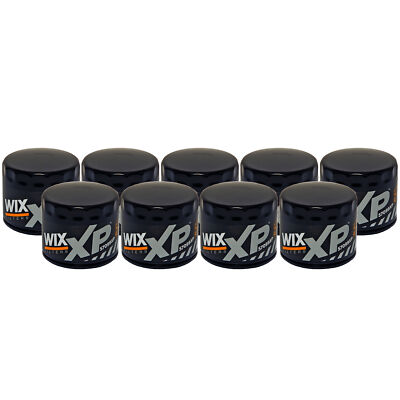 Wix Xp Set of 9 Engine Motor Oil Filters For Chevy GMC Old Pontiac StdAsp GAS