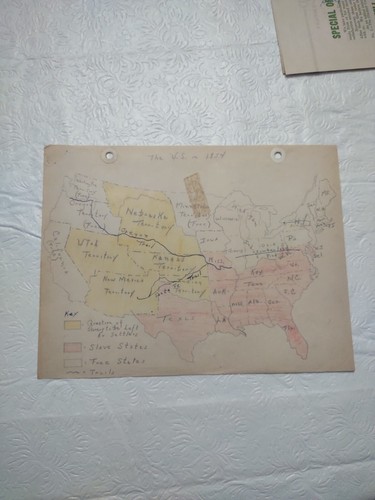 Goode's 1943 School Atlas Revised & Enlarged with 24 pages 1943 Sch. Map Project - Picture 10 of 22