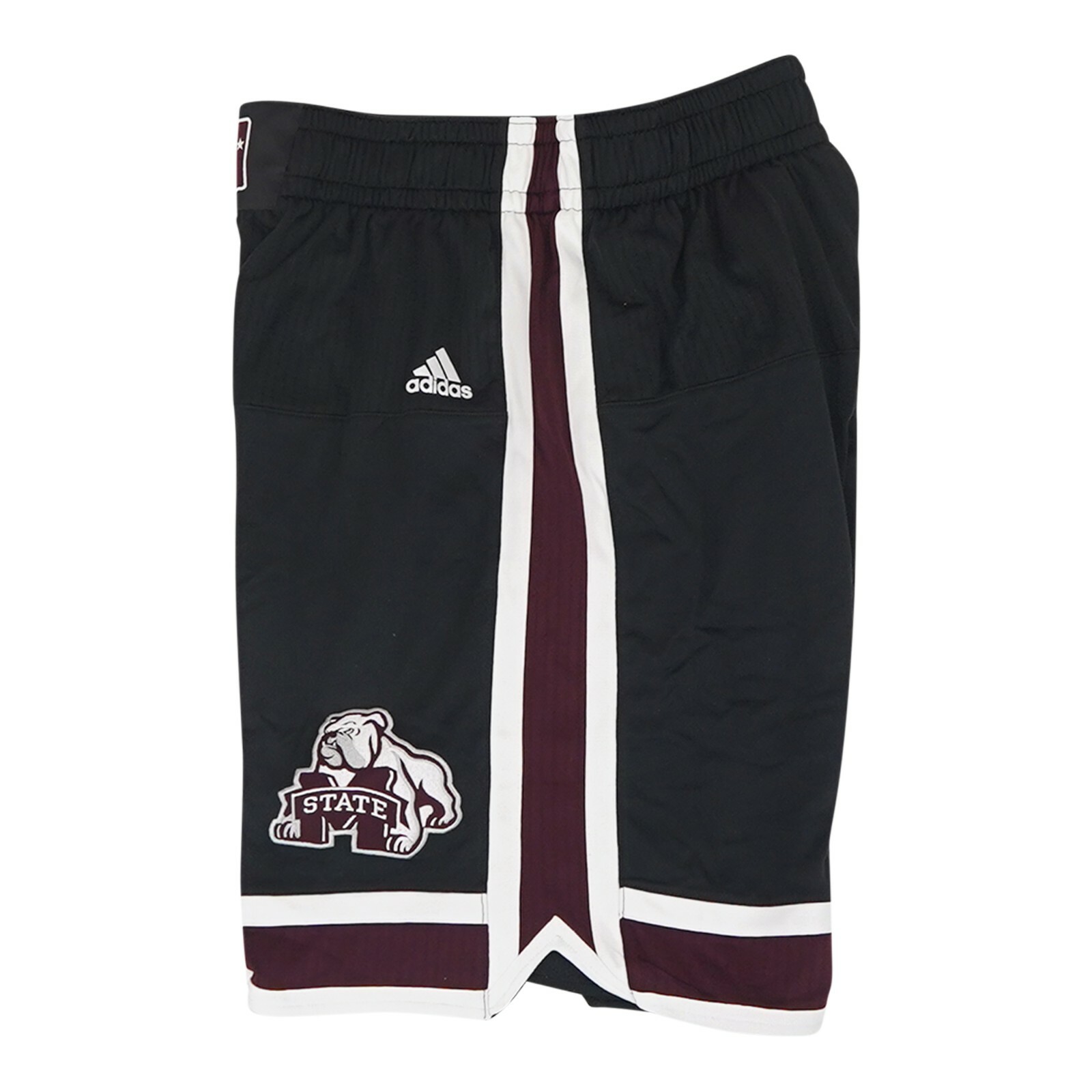 Mississippi State Bulldogs Adidas Men's Black Basketball Performance ...
