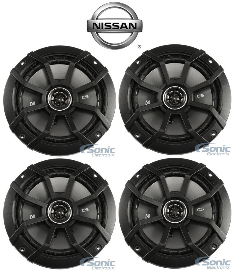 Замена передних и задних автомобильных динамиков Kicker CS 65 для Nissan Versa 2007-2011 годов выпуска 32190₽