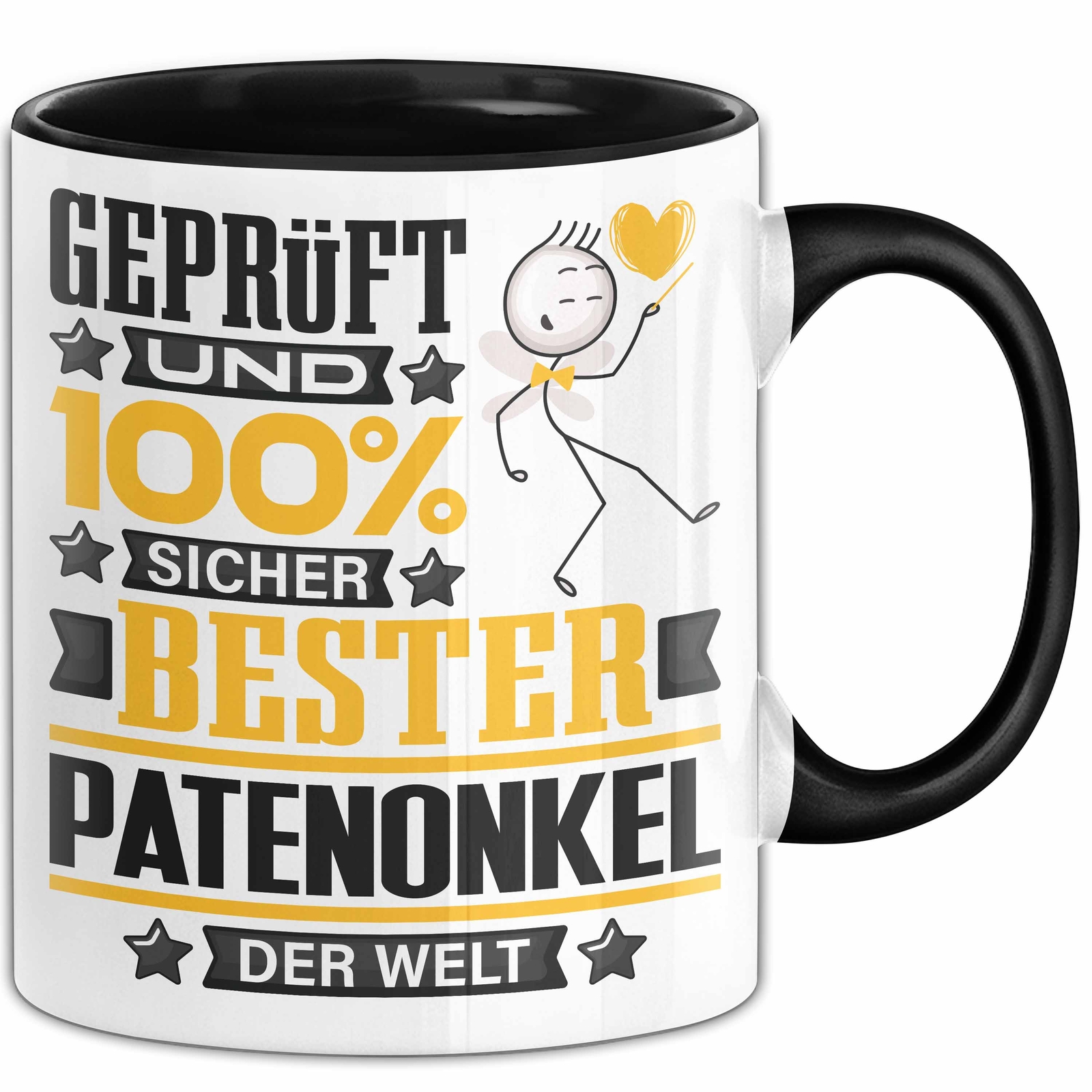 Patenonkel Geschenk Lustiger Spruch für Patenonkel Geschenkidee Bester Patenonke