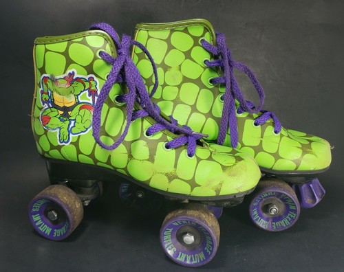 TEENAGE MUTANT NINJA TURTLES ROLLER SKATES BROOKFIELD SIZE 3 IN BOX - Picture 8 of 12