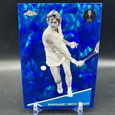 Margaret Smith Court Sapphire 2021 Topps Chrome Tennis Sapphire #80 ITHF
