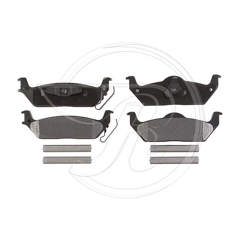 Raybestos 8 передняя задняя тормозная колодка подходит для 2008 Lincoln Mark LT 2009 Ford F-150 - Изображение 2 из 4