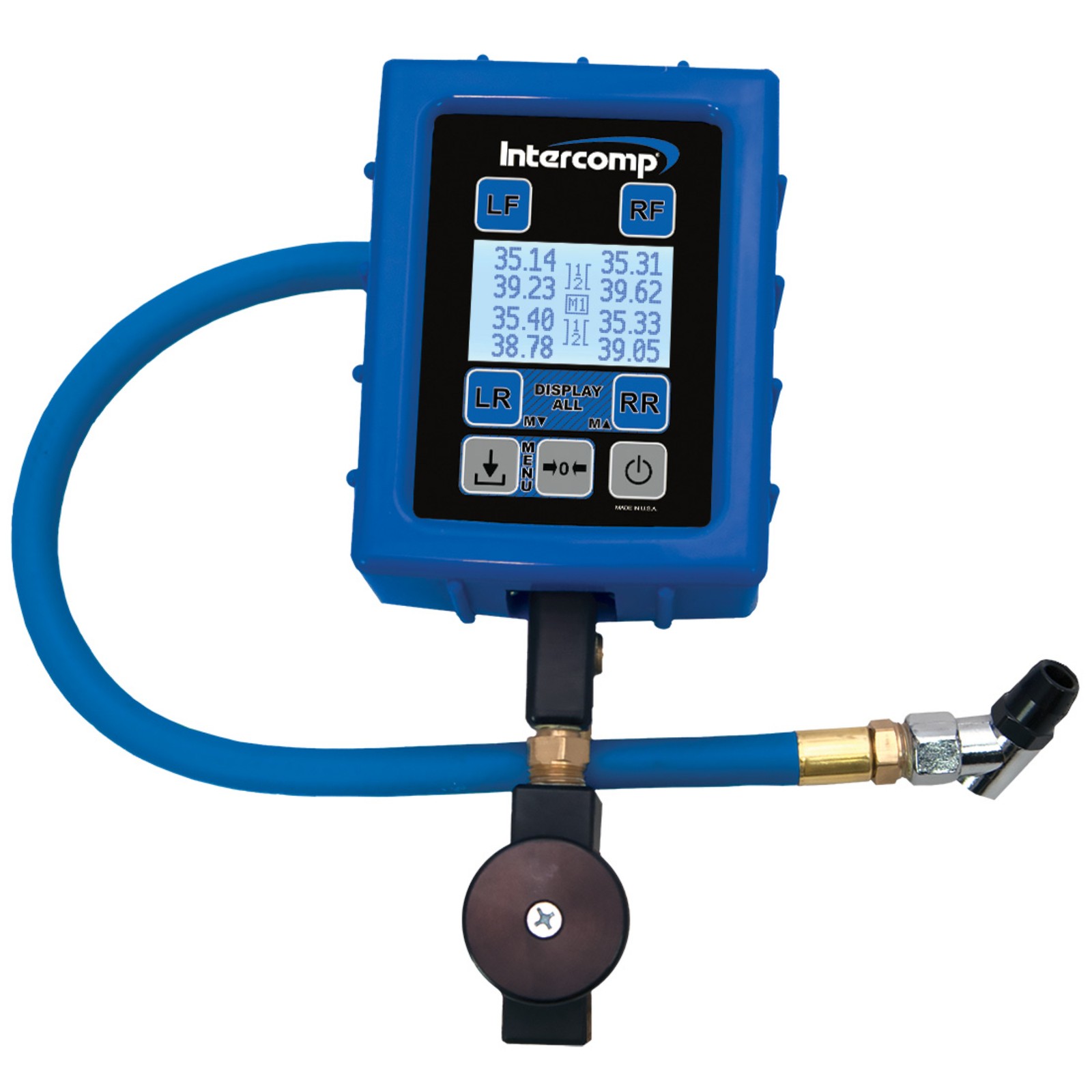 Intercomp Digital Memory Fill, Bleed & Read Digital Tyre Pressure Gauge, PSI/BAR