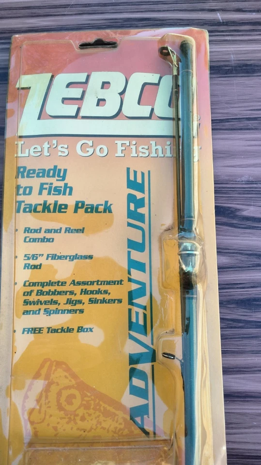 Zebco Let's Go Fishing Adventure Kit (2001) New In Package - Image 2 of 4