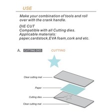 Hand Paper Art Knife Embossing Machine Educational Toys Cutting Making Tools