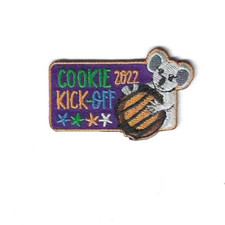 Girl Scout Cookie Sale Patch 2022 Kickoff Climb w/Courage FREE SHIPPING GSP066