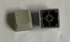 VINt Apple IIe . Decimal KEYCAP Platinum Blk Back Blk Lettering Org. Replacement