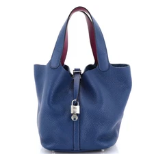 Hermes Eclat Picotin Lock Bag Clemence MM