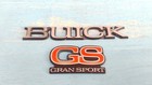 Buick Regal GS Emblem Badge Nameplate 1988 – 1996 Emblem Gran Sport Oem