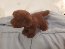 DOUGLAS - 3995 - SYLVIA - CHOCOLATE LAB - PLUSH TOY - MACHINE WASHABLE