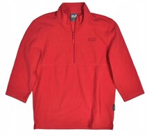 JACK WOLFSKIN Herren Half Zip Fleece Sweatshirt 3/4 Ärmel XL