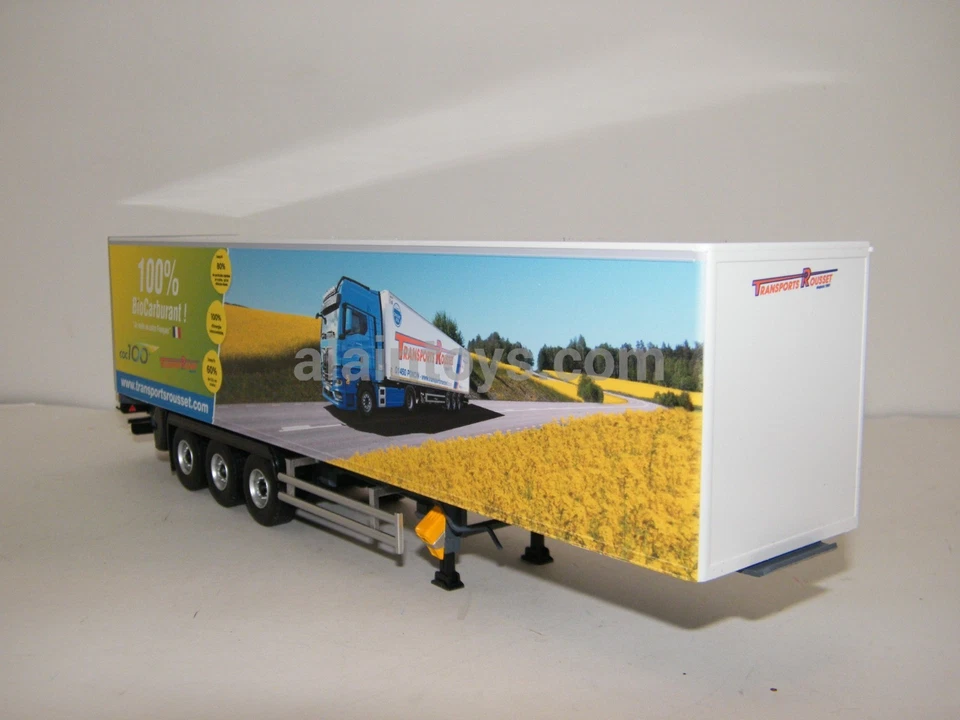 MAN TGX GX SEMI FOURGON COLZA TRANSPORTS ROUSSET ELIGOR 1/43 Réf 118606 - Photo 4/4