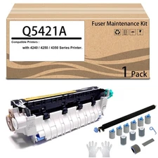 1 Pack Q5421A Fuser Maintenance Kit for 4240 4250 4350 Series Printers(110V)