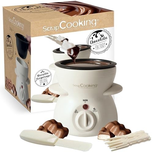 Chocolate Factory ScrapCooking Appareil Fondue Chocolat Électrique avec Accessoires