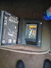 Sega Genesis 32x (1994) Star Wars Arcade Video Game Complete in Box w/ Manual!
