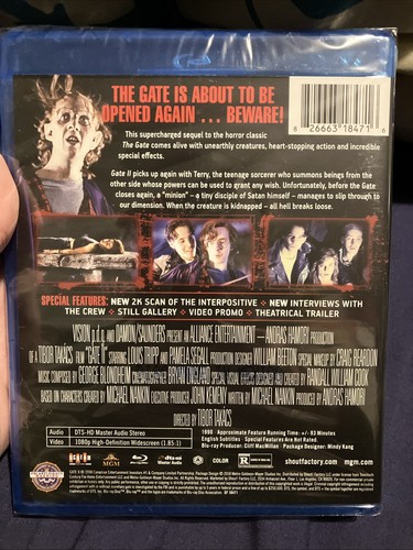 Gate II: Return to the Nighmare (2018, Blu-ray, Scream Factory) Region A NEW - Picture 3 of 6