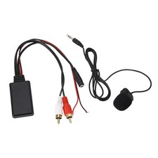 Car Radio Adapter Module,Bluetooth AUX Module 2 Cable Adapter with Easy