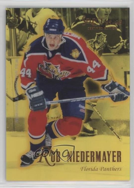 1995-96 Select Certified Edition Mirror Gold Rob Niedermayer #96 0q3