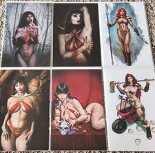 Vampirella, Red Sonja - Virgin Variant Covers - Dynamite Comics Lot