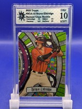 2023 Bowman Draft Bryce Eldridge Stained Glass #BGA15 Giants - GEM 💎 MINT 10 