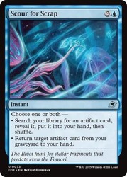 Scour for Scrap 73 Edge of Eternities Uncommon Instant