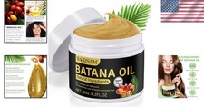 Raw Batana Oil for Hair Growth, 100 Natural Pure, Dr. Sebi Organic Batana Oil f
