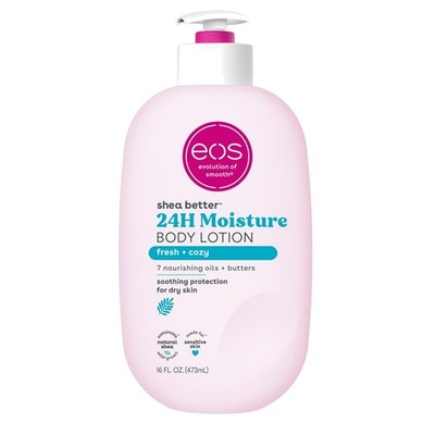 Shea Better Body Lotion - Fresh & Cozy, 16 fl oz, 24-Hour Moisture Hydration