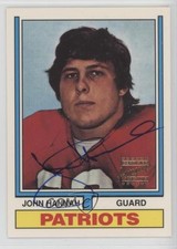 1998 Topps Stars Rookie Reprints Auto John Hannah #7 Auto HOF 15r3