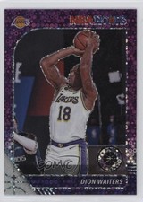 2019-20 Panini NBA Hoops Premium Stock Purple Disco Prizm Dion Waiters #99 1l3m