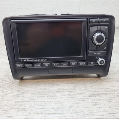 AUDI TT MK2 8J 2007 RADIO HEAD UNIT SAT NAV SCREEN DISPLAY RNS-E 8J0035192