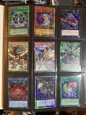Yu-Gi-Oh Card Binder Collection Lot! Starlight Rares Collectors Rare NM