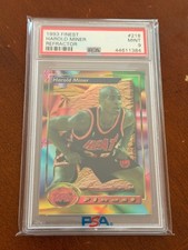 1993-94 Topps Finest - Harold Miner #218 Refractor PSA 9 - LOW POP