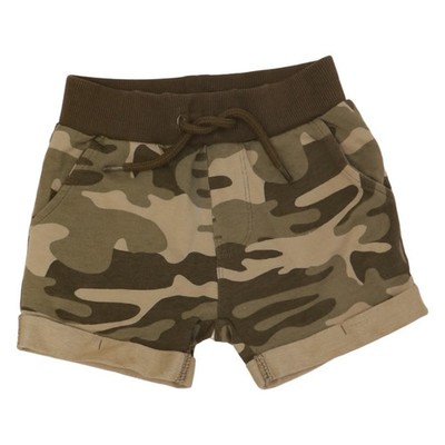 Basic Needs by Name It, Freizeitshorts, Größe: 86, Grün/Beige, Baumwolle #7FN