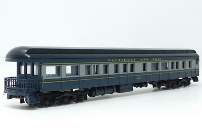 HO Heavyweight B&O Baltimore & Ohio Observation Tail Car NIB NOS # 89046