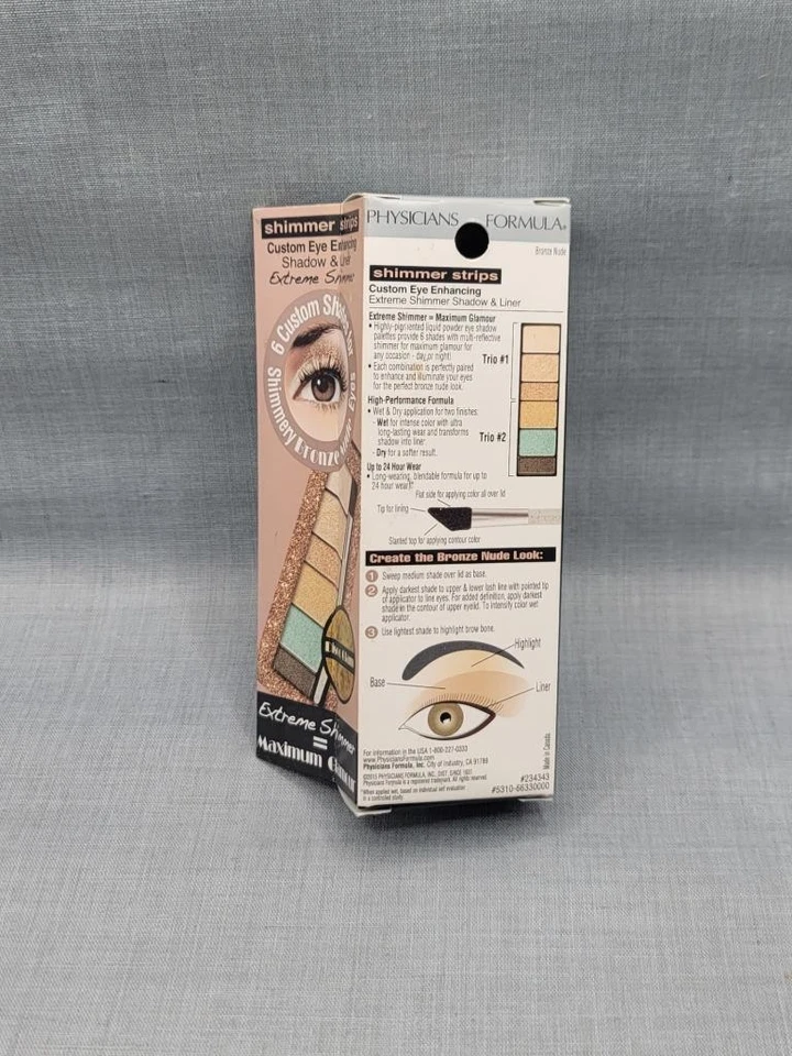 Physicians Formula Shimmer Strips Eyeshadow & Liner - Bronze Nude - Image 4 of 4