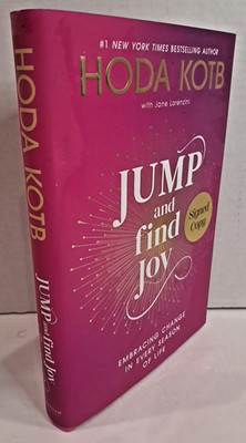 'SIGNED' Jump & Find Joy by Hoda Kotb (2025) 1st Edition & Printing K3