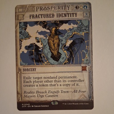 x1 Fractured Identity OTP Breaking News MTG 45 MYTHIC M/NM 1x