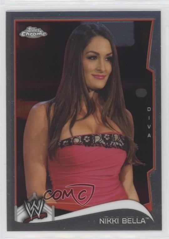 2014 Topps Chrome WWE Nikki Bella #35 6b4