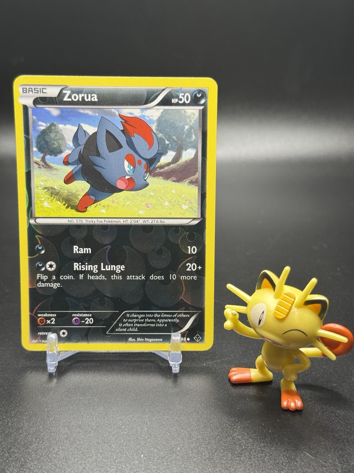 Zorua 66/98 Pokemon Emerging Powers Reverse Holo - LP