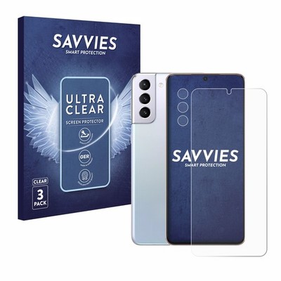 6x Schutzfolie Samsung Galaxy S21 Plus 5G (Display+Kamera) Display Schutz Folie