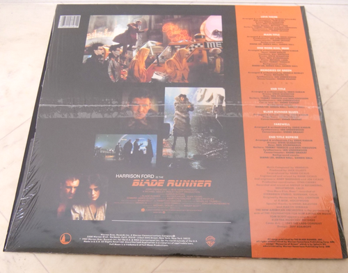 OST / BLADE RUNNER US PRESSING LP MIT SCHRUMPF - Bild 2 von 6