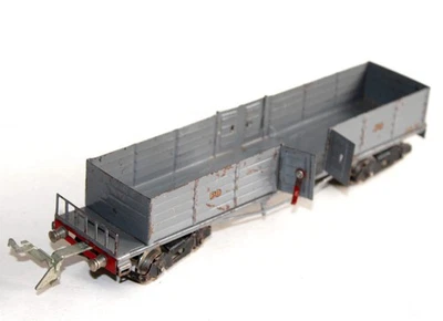 RARE LR L. ROUSSY RAPIDE O 2009 LONG WAGON BALLAST TOMBEREAU A PORTE OUVRANTE PO - Photo 1/4