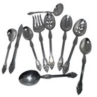 Oneida Rembrandt Stainless Flatware Set 37 Pc Service Serving Pieces Vintage — photo 1