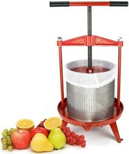 Frame Fruit Press 14L - Apple Press, Fruit Crusher, Wine Press, Cross Beam Press