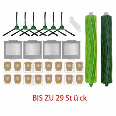Für iRobot Roomba Plus 504 Vac & Max 705 Vac Filter Seitenbürste Staubbeutel DE