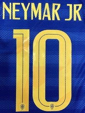 Nike Brazil Away Neymar Jr 10 Royal Blue  Stadium Jersey 2014 Size S Men Only