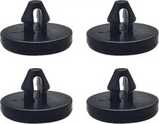 4PCS Brake Pedal Pad and Light Switch Stopper, Automotive Clutch Pe Size: 4PCS