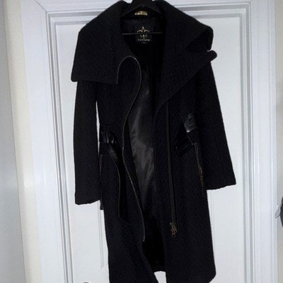 Mackage Black Pea Coat 